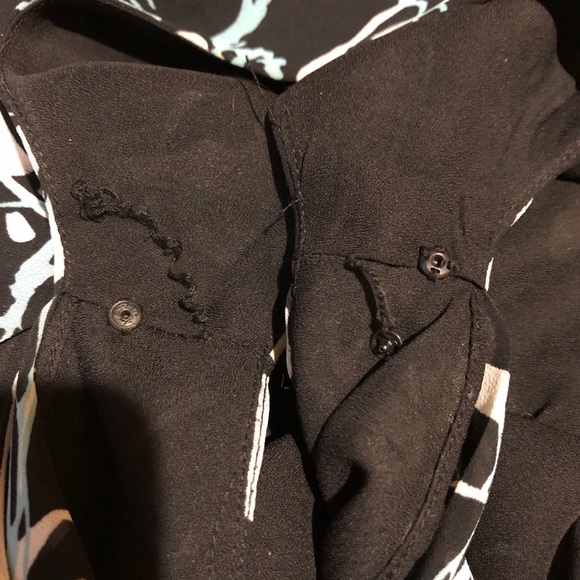 Liz Claiborne shell dress 20s style low belt - Picture 10 of 11